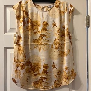 BNWT Express Yellow Floral Camisole